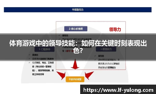 体育游戏中的领导技能：如何在关键时刻表现出色？